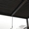 [10X19FT] Premium Powder-Coated Aluminum Pergola With Adjustable Louvers (SAK78345) - Saksby Wholesale - Bottom View