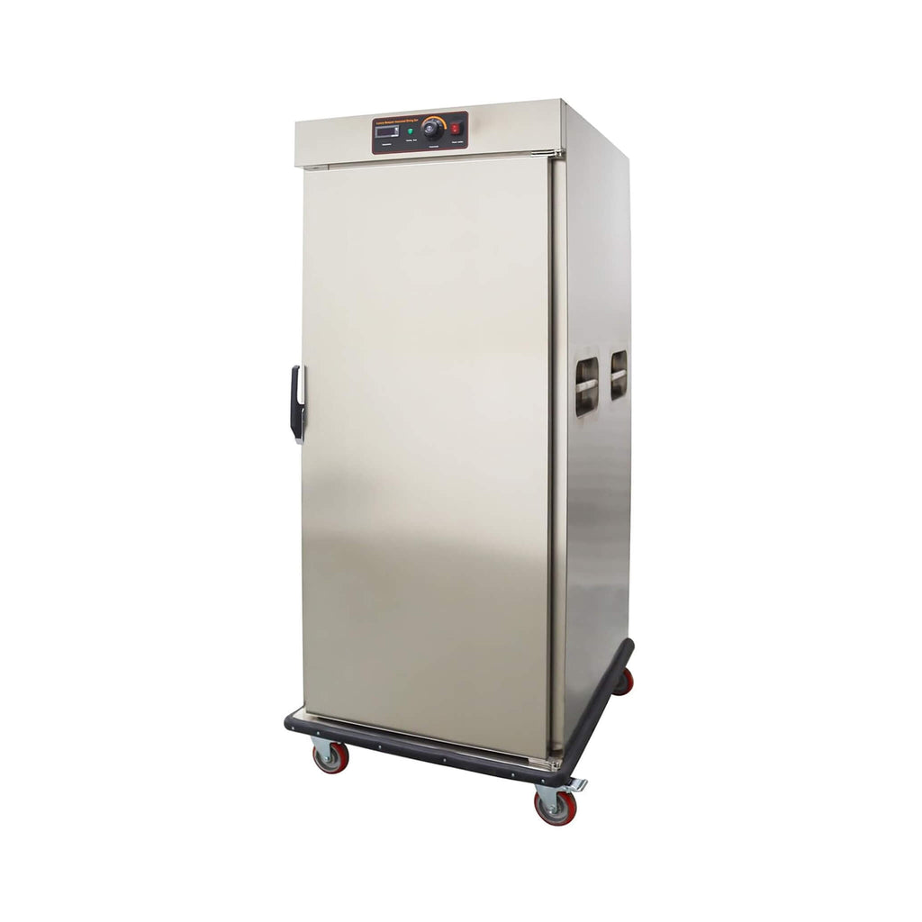 11-Layer Commercial Stainless Steel Heated Food Warmer Cabinet (SAK64820) - Saksby Wholesale - Front Right View