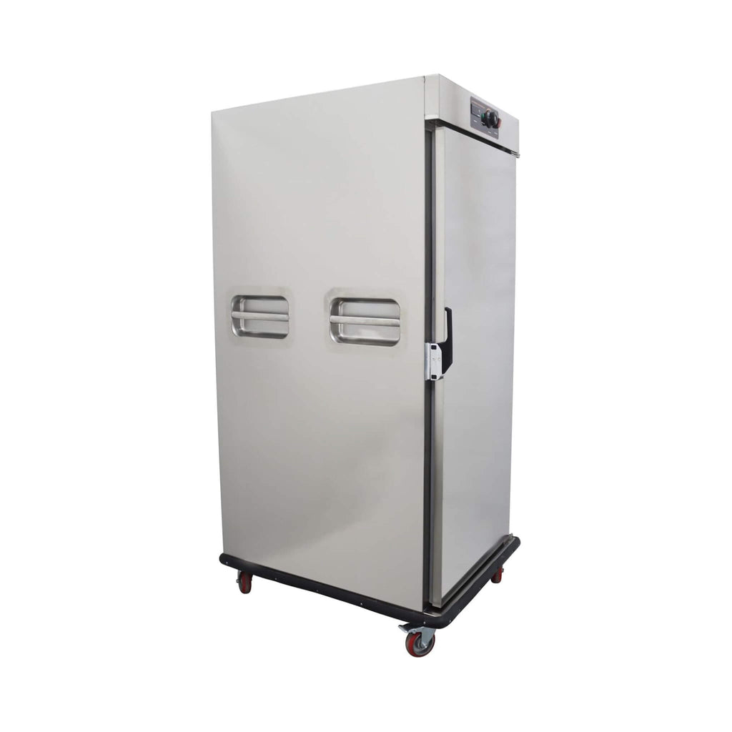 11-Layer Commercial Stainless Steel Heated Food Warmer Cabinet (SAK64820) - Saksby Wholesale - Left Side View