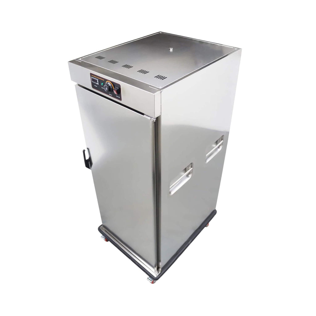 11-Layer Commercial Stainless Steel Heated Food Warmer Cabinet (SAK64820) - Saksby Wholesale - Top  Side View