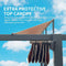 [11X16FT] Heavy-Duty Outdoor Retractable Aluminum Pergola With Weather-Resistant Canopy (SAK91853) - Saksby Wholesale - Canopy Features