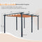 [11X16FT] Heavy-Duty Outdoor Retractable Aluminum Pergola With Weather-Resistant Canopy (SAK91853) - Saksby Wholesale - Product Dimensions