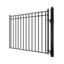 [12-18FT] Aleko Madrid Style Premium Steel Dual Swing Driveway Gate [DGMADD-AP] (SAK38546) - Saksby Wholesale - Side View