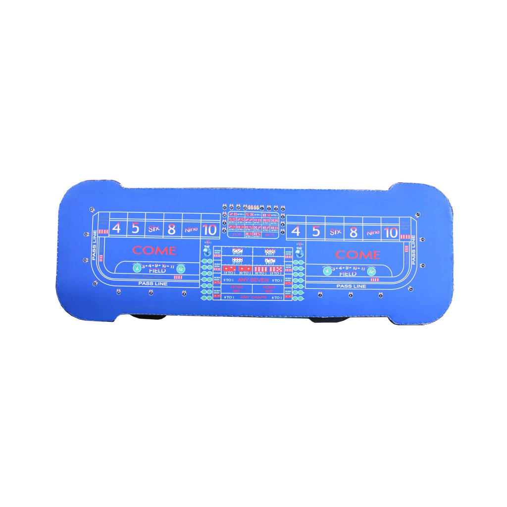 12FT Deluxe Casino Craps Game Table With Full Drink Rail (SAK68021) - Saksby Wholesale - Table Design View