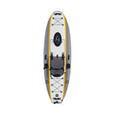 12FT Portable Lightweight Inflatable PVC Fishing Kayak With Pedal System (SAK64328) - Saksby Wholesale - Top View
