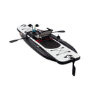 12FT Premium Lightweight Inflatable Fishing Kayak With Pedal System (SAK15079) - Saksby Wholesale - Back Side View