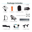 12FT Premium Lightweight Inflatable Fishing Kayak With Pedal System (SAK15079) - Saksby Wholesale - Package Inclusions