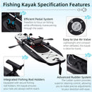 12FT Premium Lightweight Inflatable Fishing Kayak With Pedal System (SAK15079) - Saksby Wholesale - Specifications Features