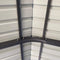 [12X20FT] Heavy Duty Metal Carport With Galvanized Steel Roof For Car, Boats And Trucks, Gray (SAK95562) - Saksby Wholesale - Bolted Connections