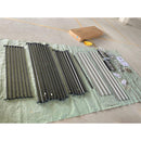 [12X20FT] Heavy Duty Metal Carport With Galvanized Steel Roof For Car, Boats And Trucks, Gray (SAK95562) - Saksby Wholesale - Content Package