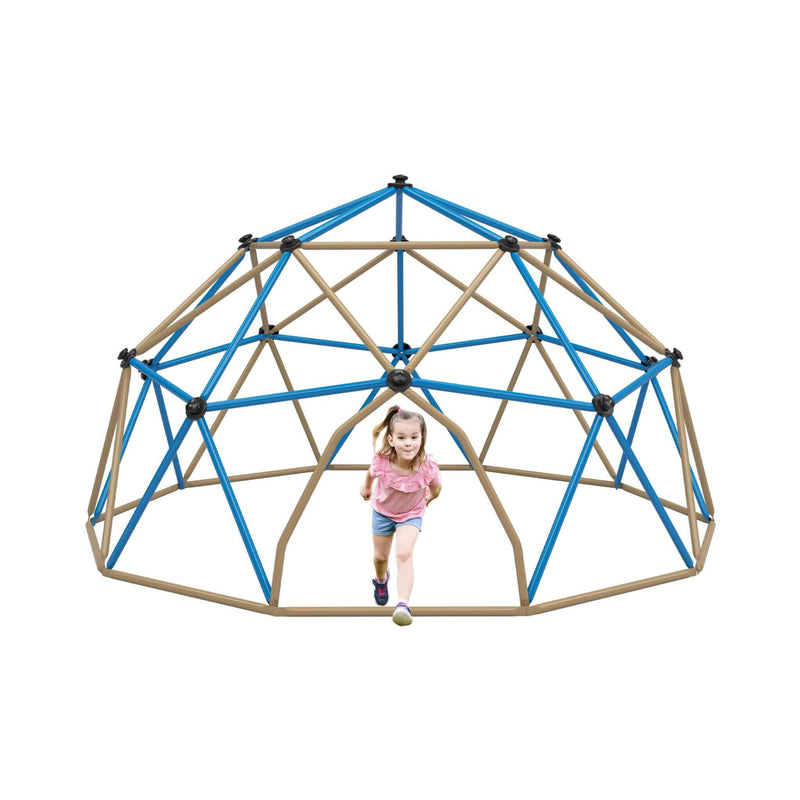 13FT Kids Climbing Jungle Gym Geometric Playground Dome Tower, 1000 LBS (SAK83512) - Saksby Wholesale - White Background
