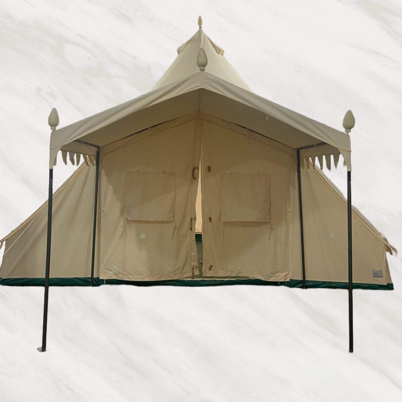 Extra Large Heavy Duty Outdoor Four Seasons Glamping Canvas Bell Yurt Tent SAK45688 - Saksby Wholesale - Glamping
