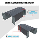 [13X20FT] Extra Large Premium Weather-Resistant Outdoor Multi-Purpose Utility Storage Shed (SAK84920) - Saksby Wholesale - Service Doors Details