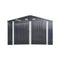 [13x20FT] Large Heavy Duty Outdoor Metal Storage Shed With Double Doors (SAK65331) - Saksby Wholesale - Front View