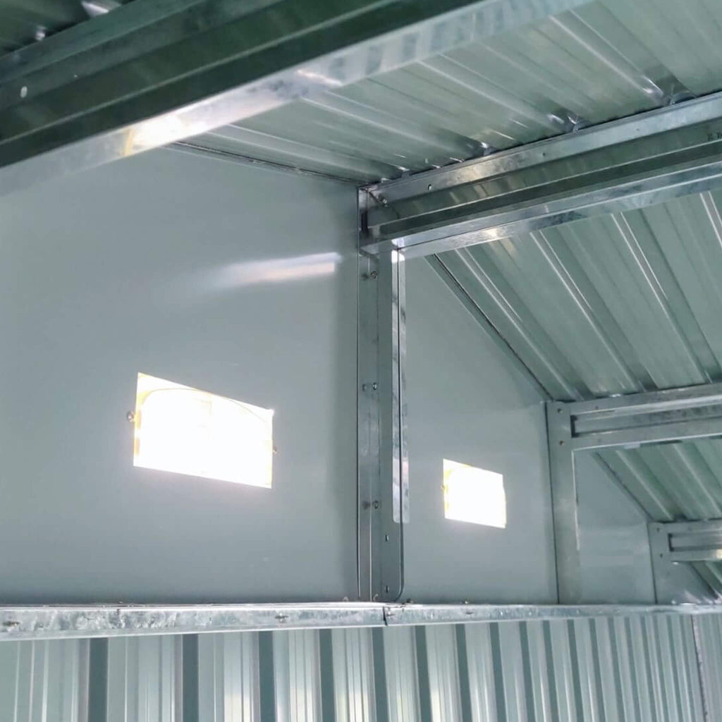 [13x20FT] Large Heavy Duty Outdoor Metal Storage Shed With Double Doors (SAK65331) - Saksby Wholesale - Material Details