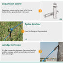 [13X26FT] Alora Heavy-Duty Carport Canopy With Roll-Up Doors And Windows (SAK14975) - Saksby Wholesale - Tools View
