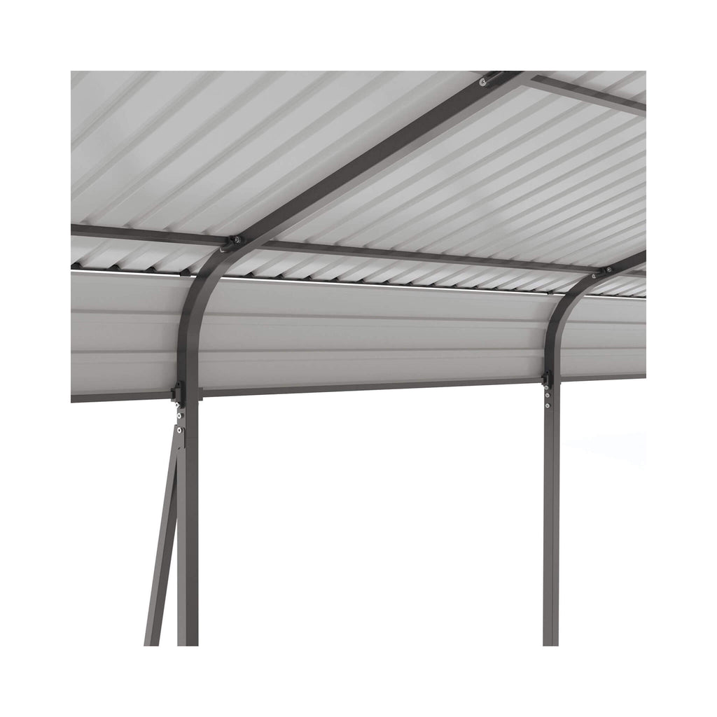 [13X26FT] Heavy-Duty Weather-Resistant Outdoor Carport With Protective Film (SAK82451) - Saksby Wholesale - Design Details