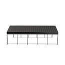 [13X26FT] Heavy-Duty Weather-Resistant Outdoor Carport With Protective Film (SAK82451) - Saksby Wholesale - Roofing Details