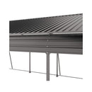 [13X26FT] Heavy-Duty Weather-Resistant Outdoor Carport With Protective Film (SAK82451) - Saksby Wholesale - Side Details