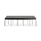 [13X26FT] Heavy-Duty Weather-Resistant Outdoor Carport With Protective Film (SAK82451) - Saksby Wholesale - Side View