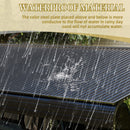 [13X26FT] Heavy-Duty Weather-Resistant Outdoor Carport With Protective Film (SAK82451) - Saksby Wholesale - Waterproof Material