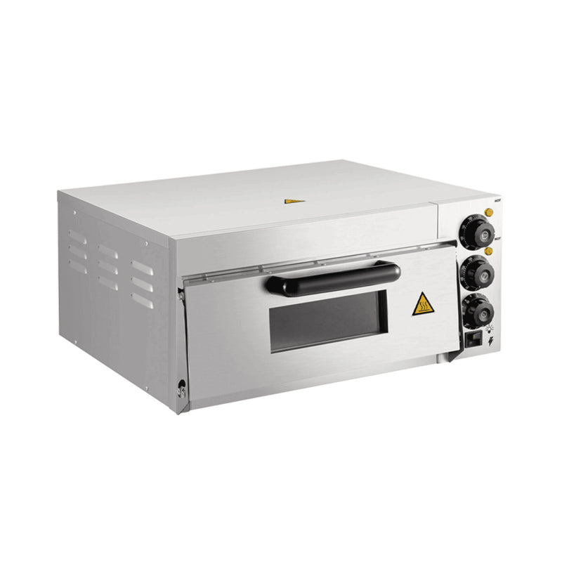 Stainless Steel Pizza Oven On A White Background (SAK92582) - Saksby Wholesale