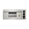 14" Electric Single Deck Countertop Commercial Pizza Oven (SAK92582) - Saksby Wholesale - Front View On White Background