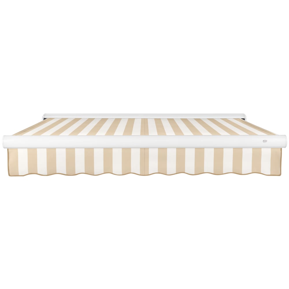 [14x10FT] AWNTECH Key West Premium Manual Outdoor Retractable Awning (FCM14-SBY) (SAK39625)-SAKSBY