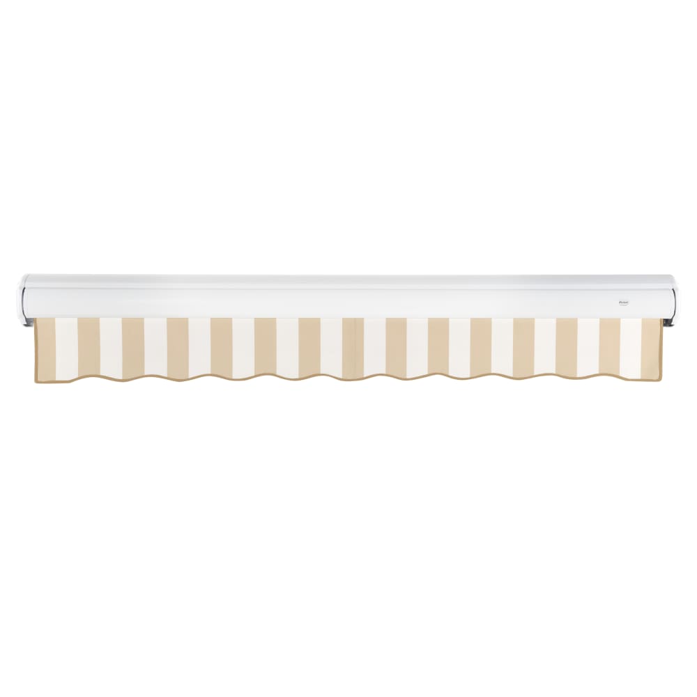 [14x10FT] AWNTECH Key West Premium Manual Outdoor Retractable Awning (FCM14-SBY) (SAK39625)-SAKSBY