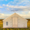 [14x16FT] White Duck Alpha Pro Four Season Wall Tent W/ PVC Floor And Aluminum Frame (SAK51982)