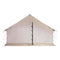 [14x16FT] White Duck Alpha Wall Tent With Heavy-Duty Frame And Bug Mesh Windows (SAK73214)