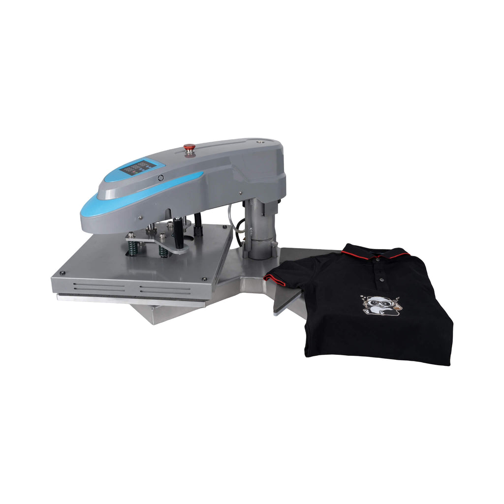 [15X15'] Pneumatic Dual Platen Swing Head Heat Press Machine (SAK23965) - Saksby Wholesale - Shirt Design Print View