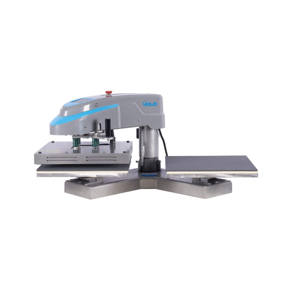 [15X15'] Pneumatic Dual Platen Swing Head Heat Press Machine (SAK23965) - Saksby Wholesale - Left Machine View