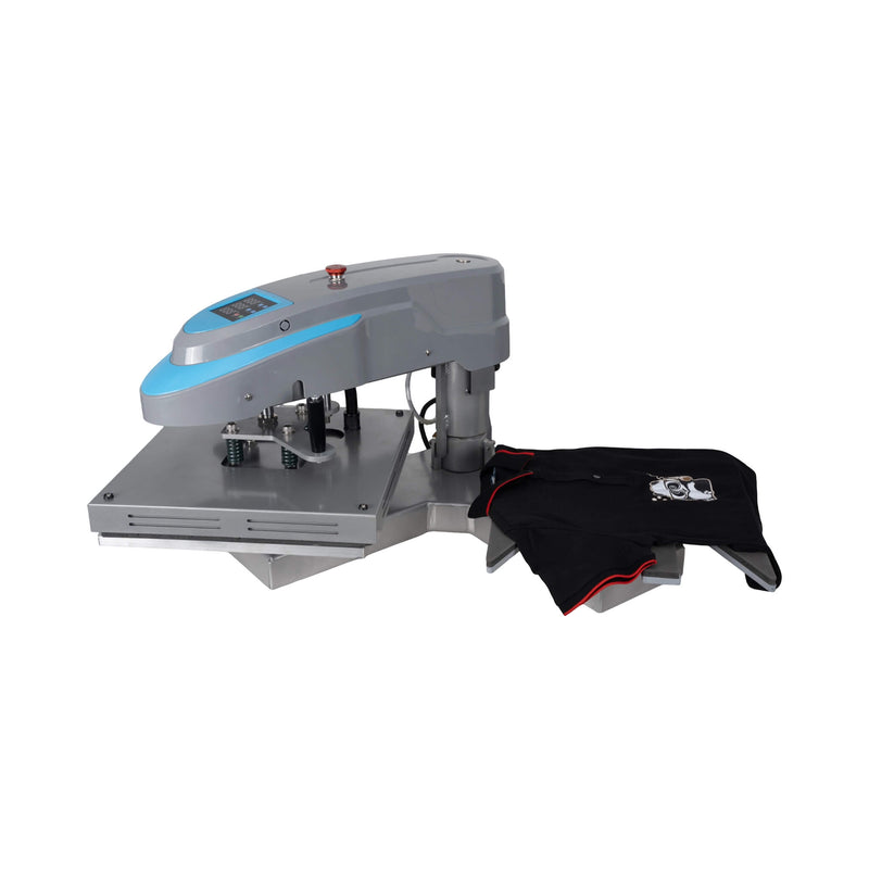 [15X15'] Pneumatic Dual Platen Swing Head Heat Press Machine (SAK23965) - Saksby Wholesale - Shirt Design Print View