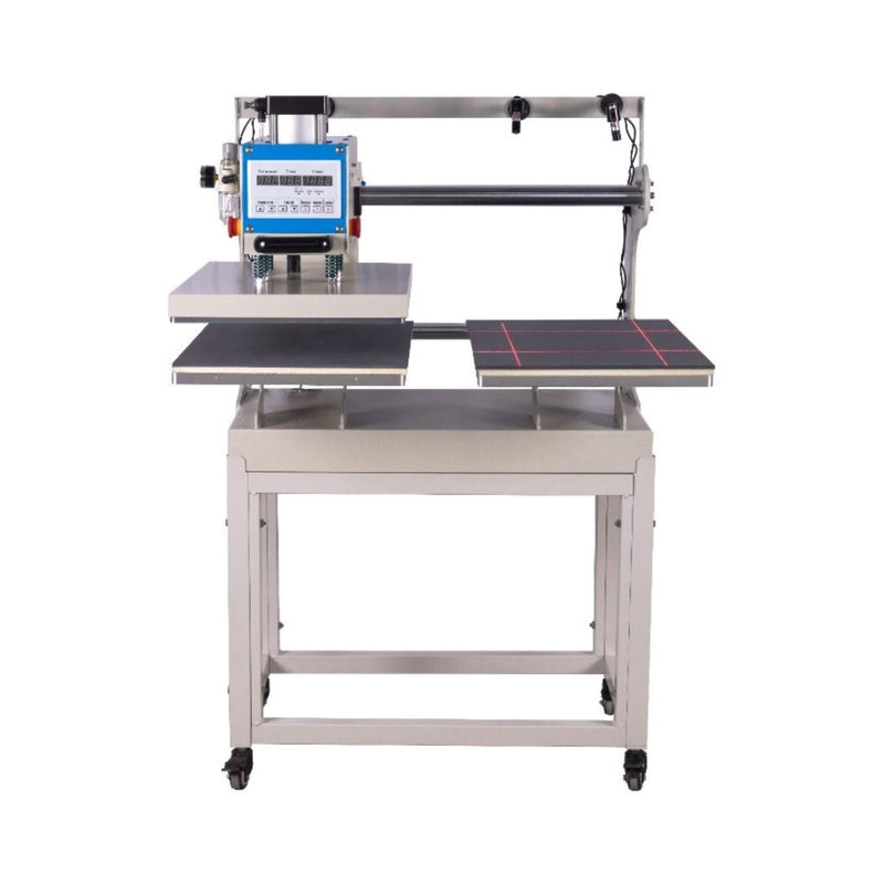 [16x24 Inch] Large Pneumatic Heat Press Transfer Machine With Infrared Positioning (SAK51291) - Saksby Wholesale - Front View