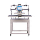 [16X24"] Pneumatic Up Sliding Dual Platen Heat Press Machine With Infrared Positioning (SAK96724) - Saksby Wholesale - Center Front View
