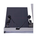 [16X24"] Pneumatic Up Sliding Dual Platen Heat Press Machine With Infrared Positioning (SAK96724) - Saksby Wholesale - Laser Positioning System