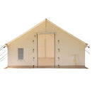 [16x24FT] White Duck Alpha Pro Wall Tent With Three-layer Large Storm Windows (SAK60473)