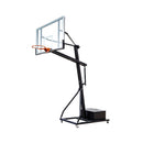 [18X24FT] Heavy-Duty Portable Adjustable Basketball Hoop With Court (SAK72980) - Saksby Wholesale - Side View