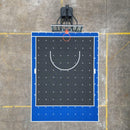 [18X24FT] Heavy-Duty Portable Adjustable Basketball Hoop With Court (SAK72980) - Saksby Wholesale - Top View