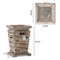 19 Inch Outdoor 40K BTU Natural Stone Fire Column (SAK36771) - Saksby Wholesale - Dimensions