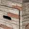 19 Inch Outdoor 40K BTU Natural Stone Fire Column (SAK36771) - Saksby Wholesale - Material Details