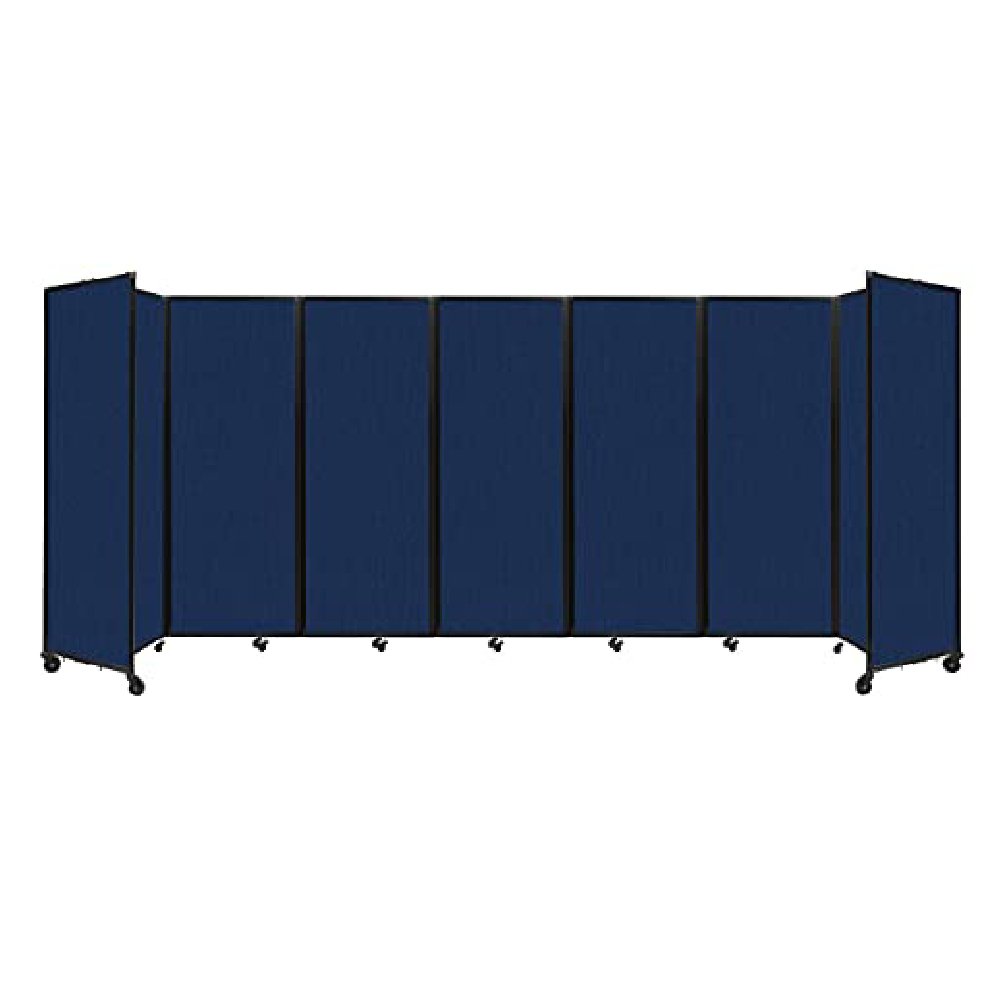 [19'6"x7'6"] Versare Room Divider 360 Versatile Navy Blue Fabric Panels (SAK49362)