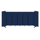 [19'6"x7'6"] VERSARE Room Divider 360 Versatile Navy Blue Fabric Panels (HBG49362)