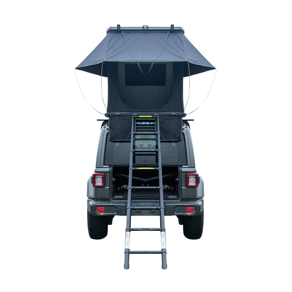 Large 2-3 Person Outdoor Waterproof Car SUV Rooftop Camping Hiking Tent, 83" (SAK51867) - Saksby Wholesale - Back View