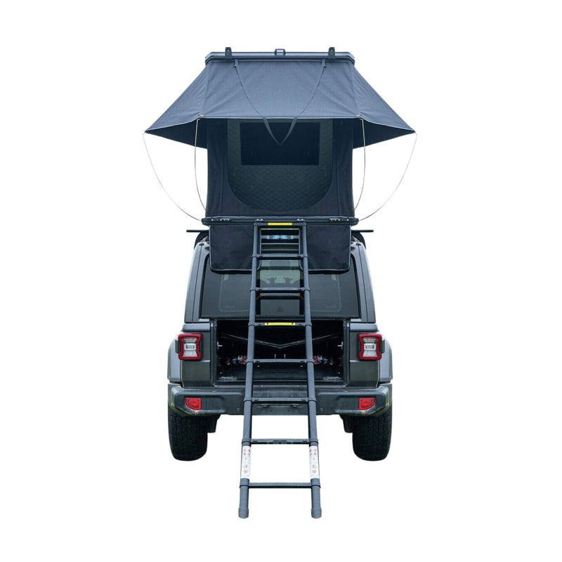 Large 2-3 Person Outdoor Waterproof Car SUV Rooftop Camping Hiking Tent, 83" (SAK51867) - Saksby Wholesale - Back View