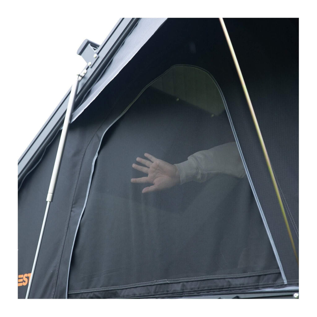 Large 2-3 Person Outdoor Waterproof Car SUV Rooftop Camping Hiking Tent, 83" (SAK51867) - Saksby Wholesale - Window View
