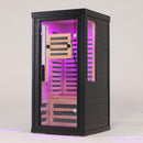 2-Person Low EMF Indoor Infrared Sauna With Red Light Therapy (SAK37542) - Saksby Wholesale - Lightning View
