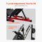 2000lbs Adjustable Leg Press And Hack Squat Machine For Home Gym Workouts SAK53148 Saksby - 7 Adjustable Levels