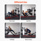 2000lbs Adjustable Leg Press And Hack Squat Machine For Home Gym Workouts SAK53148 Saksby - 7 Different Exercises